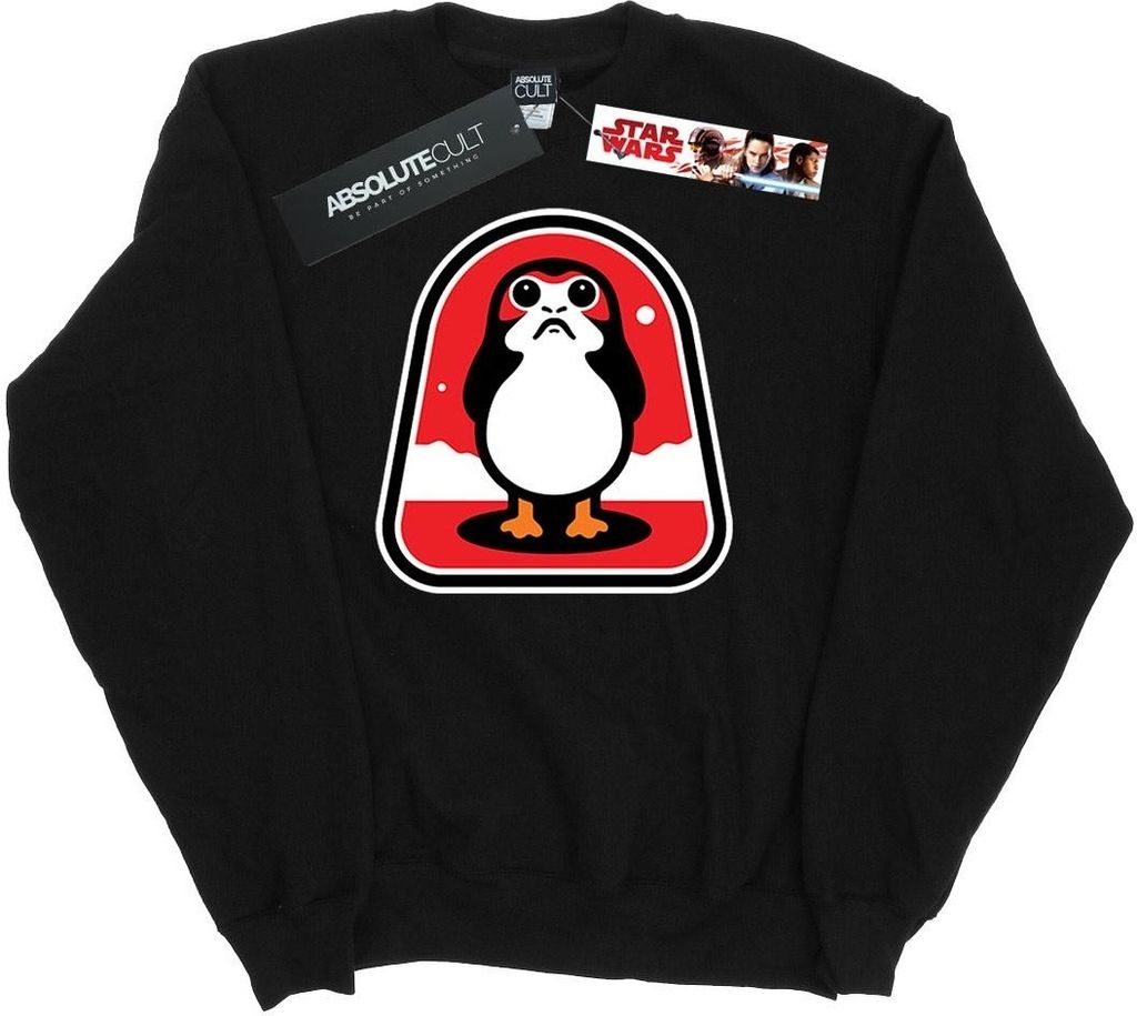 Star Wars - "The Last Jedi" Sweatshirt für Herren BI46286 (L) (Schwarz)
