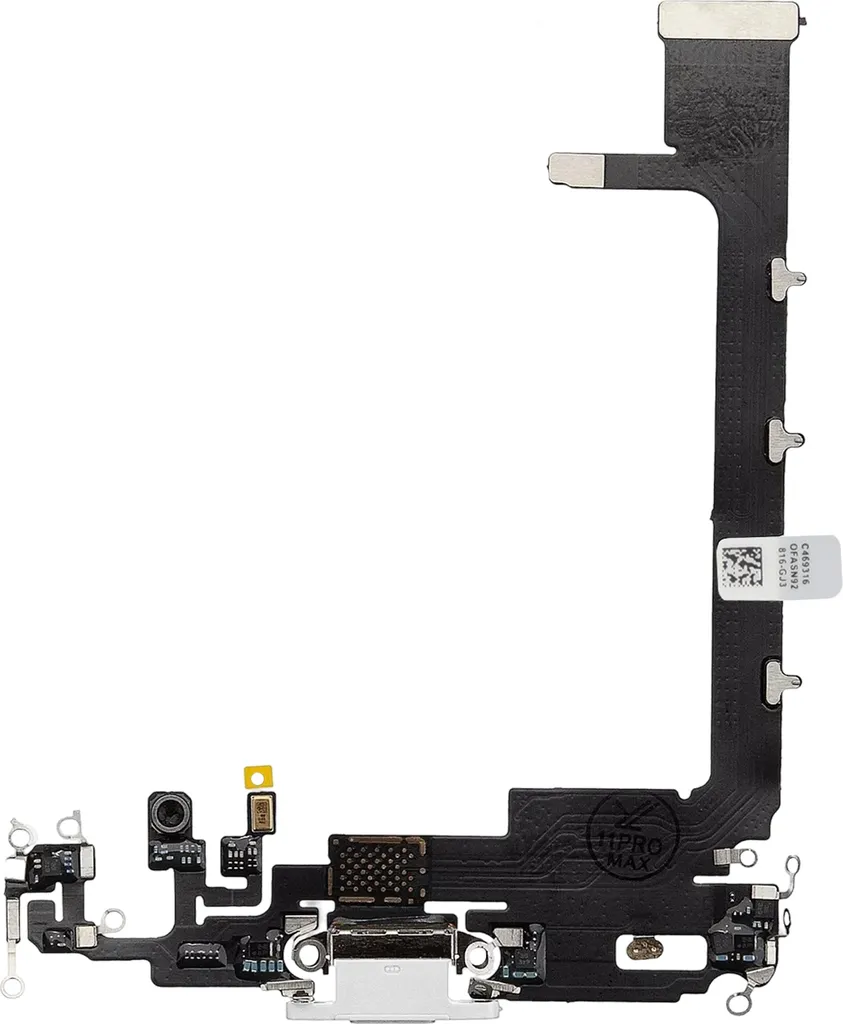 Connecteur de charge iPhone 11 Pro Max résout problème de micro