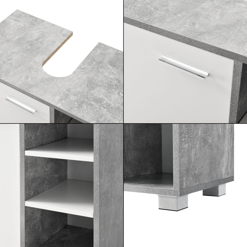 Szafka podumywalkowa 56 x 60 x 31 cm Szafka łazienkowa z Zdjęcie produktu 5