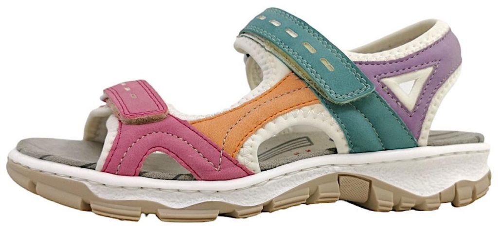 Rieker Morelia Damenschuhe Sandale Mehrfarbig Freizeit Productafbeelding 