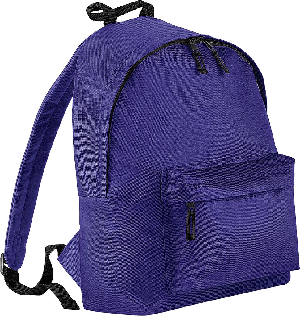 BagBase BG125 | Original Fashion Backpack / Rucksack | 31 x 42 x 21 cm - Farbe: Purple - Größe: 31 x 42 x 21 cm