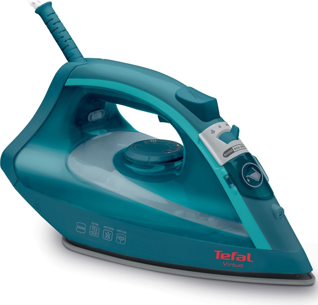 TEFAL FV1712 Virtuo Dampfbügeleisen, Antihaftbeschichtet Produktbild 