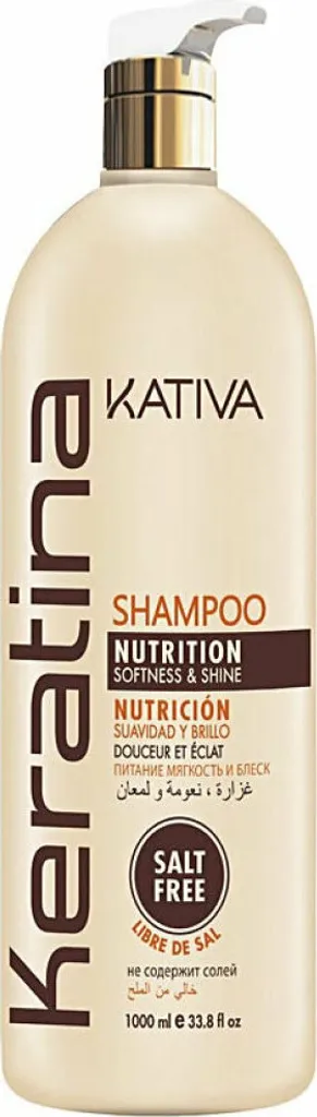 Kativa Keratina Shampoo 1000ml - Il Rimedio per Capelli Rovinati