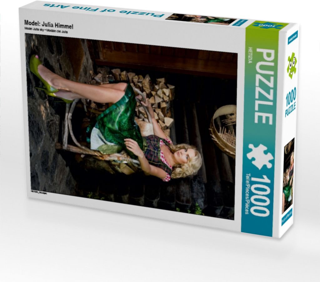 Calvendo Model: Julia Himmel 1000 Teile Puzzle hoch 480x640mm, CALVENDO; 7354764