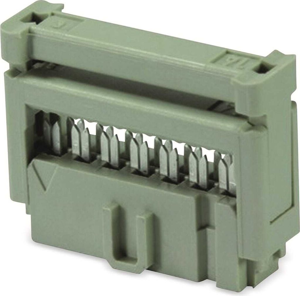 HARTING Pfostenstecker, 09 18 520 6803, Kontakte 20 Produktbild 