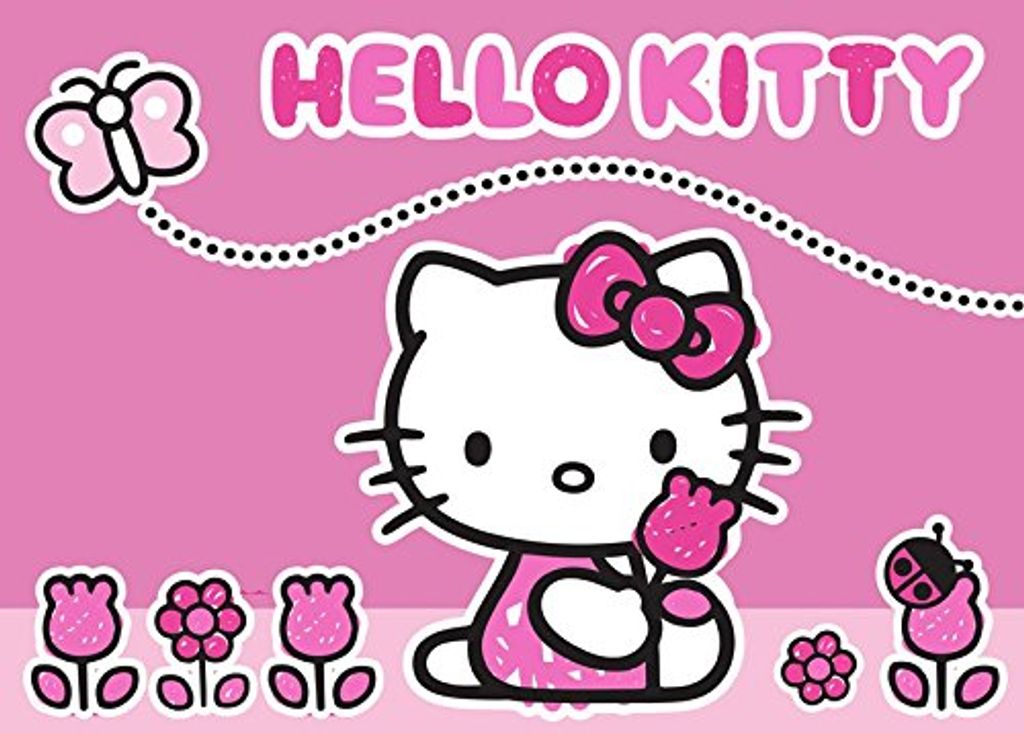 Kinderteppich Spielteppich 13 Hello Kitty teppich 95x133cm