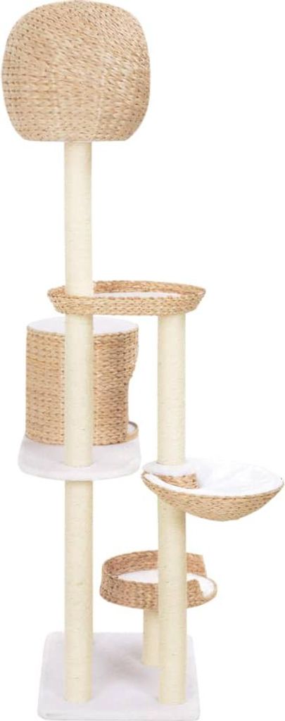 vidaXL Katzen-Kratzbaum Sisal Seegras