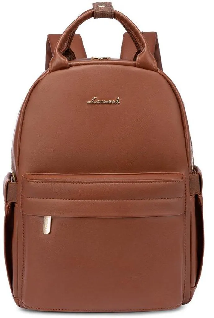 Petit sac à dos de voyage et courses - Sac en cuir noir pour le quotidien
