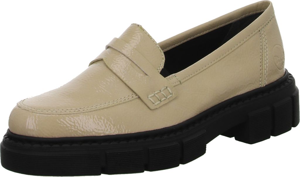 Sportliche Slipper für Damen in beige Produktbild 