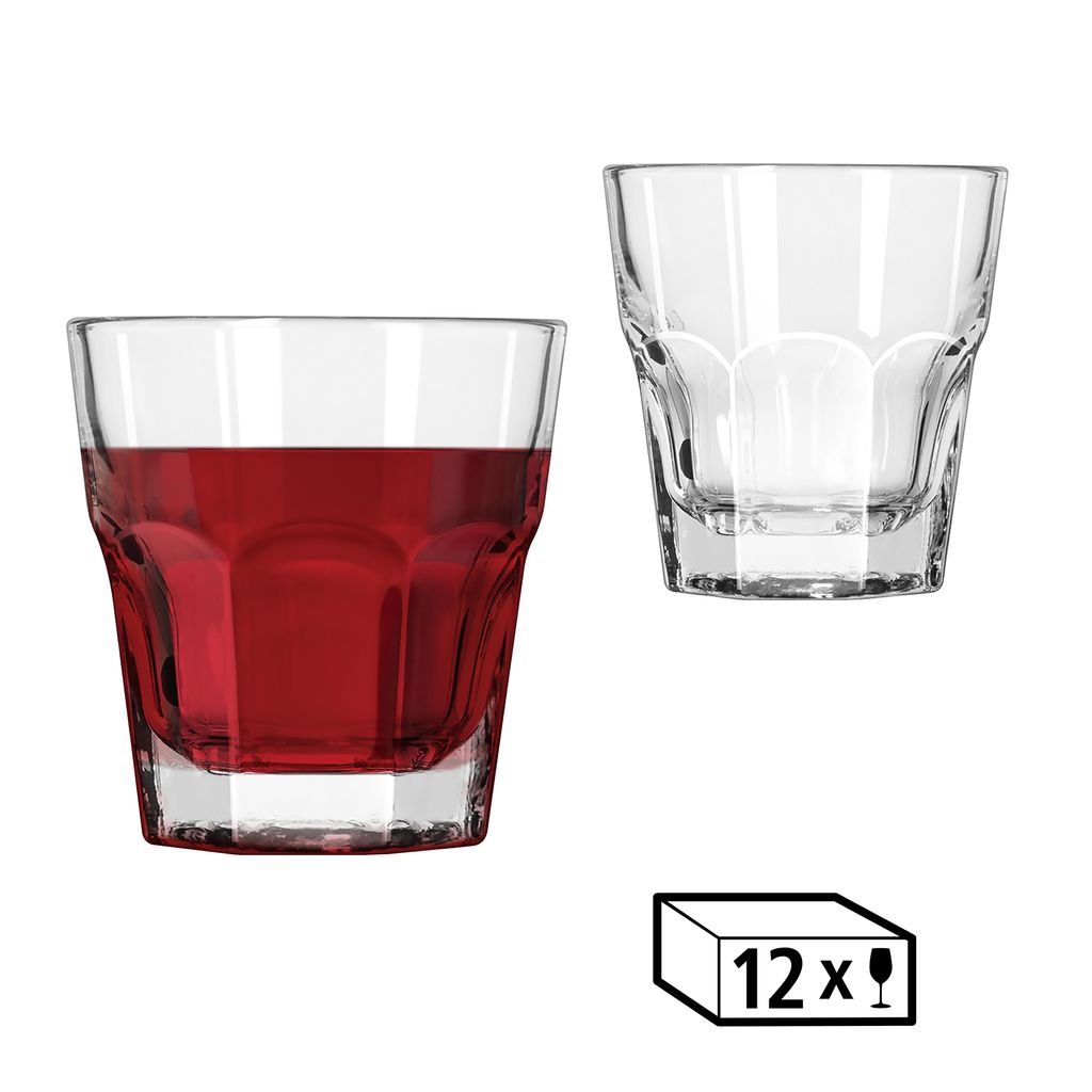LIBBEY 70674 Whiskyglas "GIBRALTAR" , 237 ml, 12er Set
