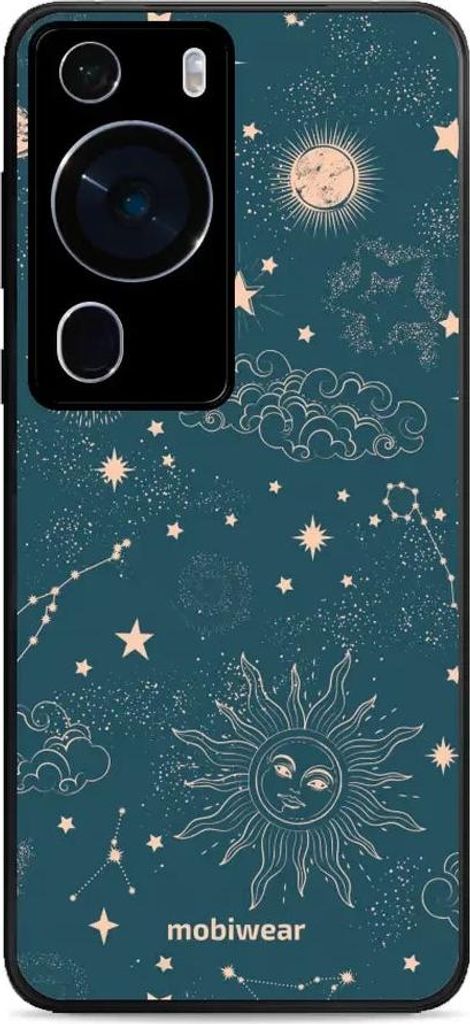 Handyhülle für Huawei P60 Pro, Mobiwear Glossy Case, Astraler Staub