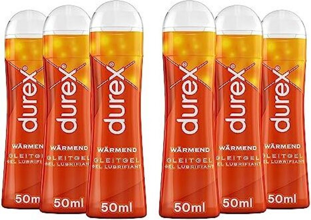 Durex Play Wärmend Gleit- & Erlebnisgel 6 x 50ml Produktbild 