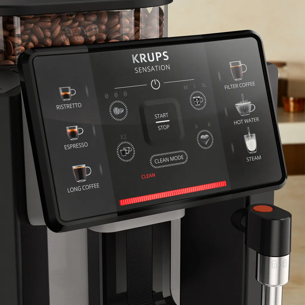 Machine à Café à Grain Automatique Krups Sensation EA910A10 Compacte - 5