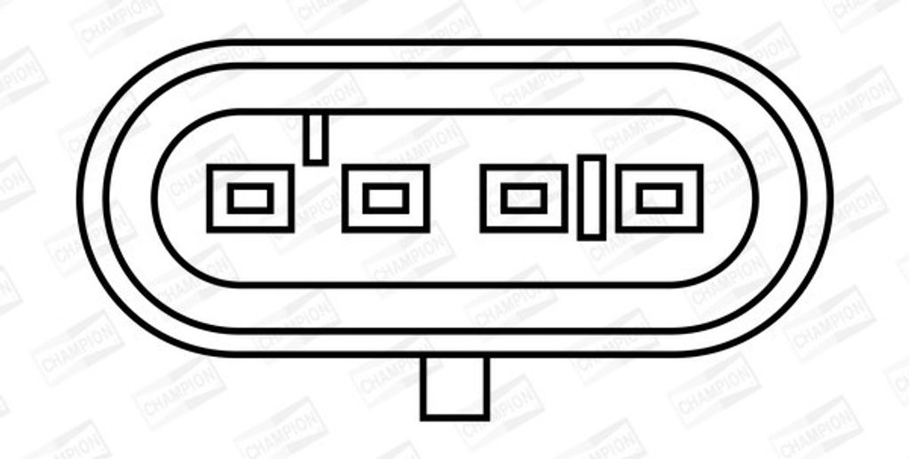 CHAMPION BAEA325 Zündspule 12V für RENAULT Clio III Schrägheck (BR0/1, CR0/1) CLIO II (BB0/1/2, CB0/1/2) TWINGO II (CN0) TWINGO I (C06) KANGOO