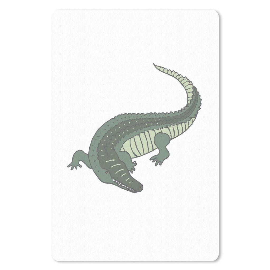 MuchoWow® Mauspad Mousepad Alligator - Kinder - Jungen - Produktbild 