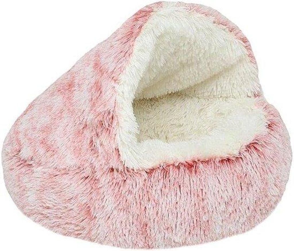 Hundekissen - Anti-Stress - Hundebett - Hundematten - Hundematte - (50x50cm) - (0 bis 10kg) - Rosa