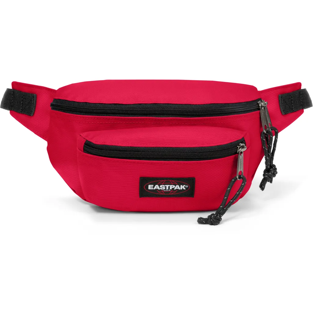 Sacoche ceinture Eastpak Doggy Bag rouge, grand sac banane mixte
