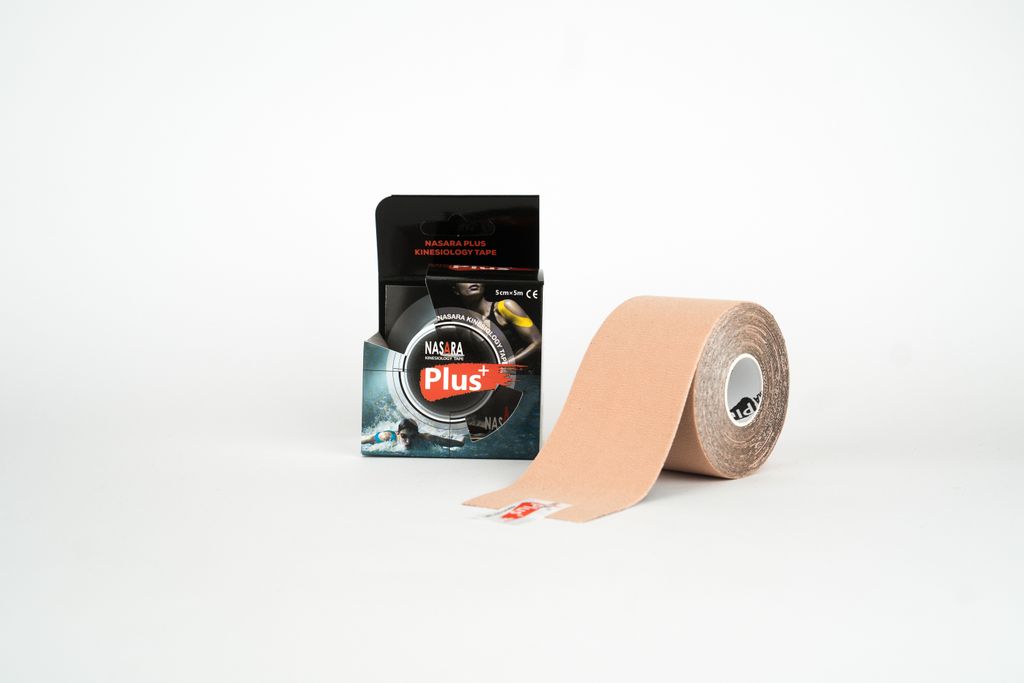 Nasara Plus Tape 5cm x 5m : beige Farbe: beige Produktbild 