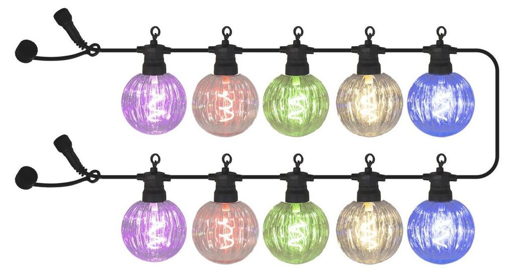 Sirius LED-lichtketting, 10 LED's. Uitbreiding LUKE Productafbeelding 