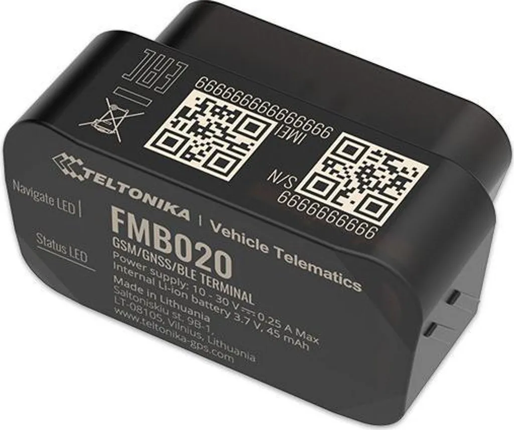 Cercatore GPS Auto Teltonika FMB020 - Localizzatore Sicurezza Famiglia