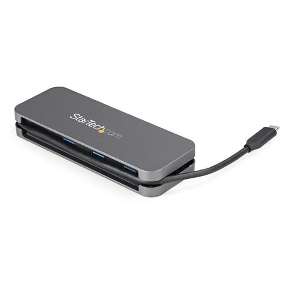 Hub USB-C 5Gbit/s performant avec 4 Ports USB 3.2 Gen 1 Noir StarTech