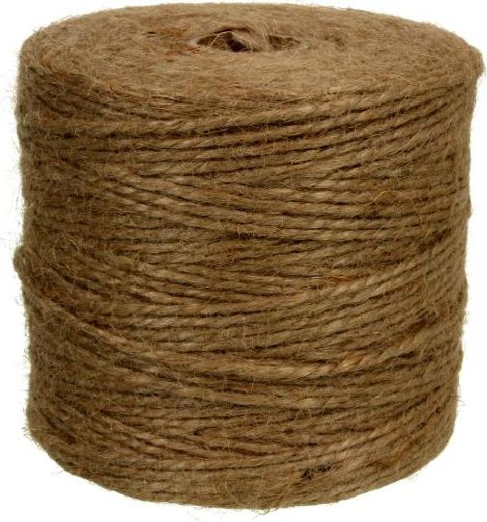 Juteschnur Garten Kordel Dekokordel Schnur für DIY Jute ECO Gartenarbeit Bindfäden Bastelschnur (50)