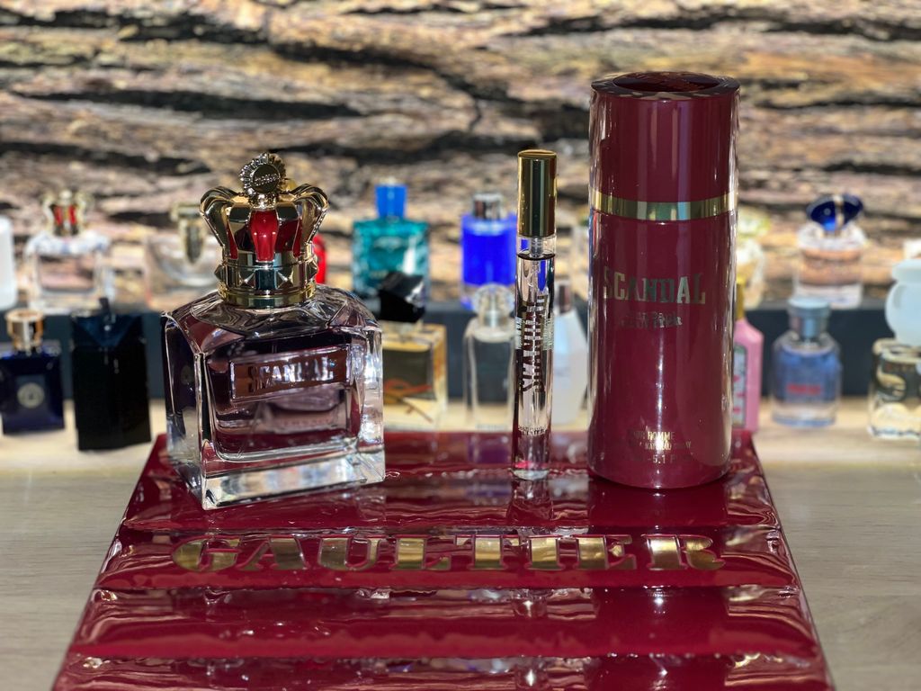 Jean Paul Gaultier Scandal Pour Homme SET 100ml eau de Toilette +10ml eau de Toilette +150ml Deospray NEU &