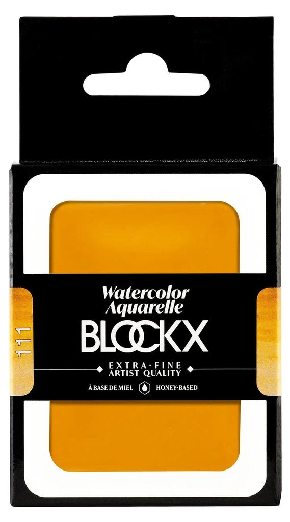Aquarell Gelber Ocker - Riesennapf