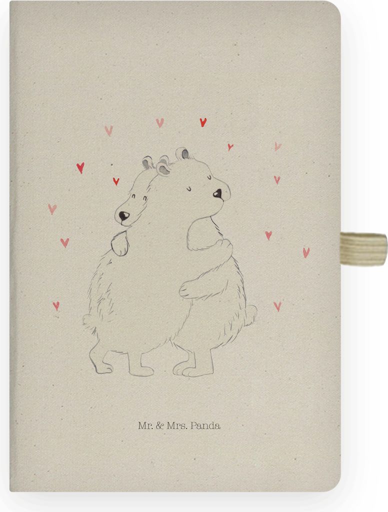 Mr. & Mrs. Panda notizbuch Waldtiere Picknick - Transparent - Geschenk, Skizzenbuch, Eichhörnchen, Hase, Maus, Igel, Journal, Kladde, Wald, Tagebu...
