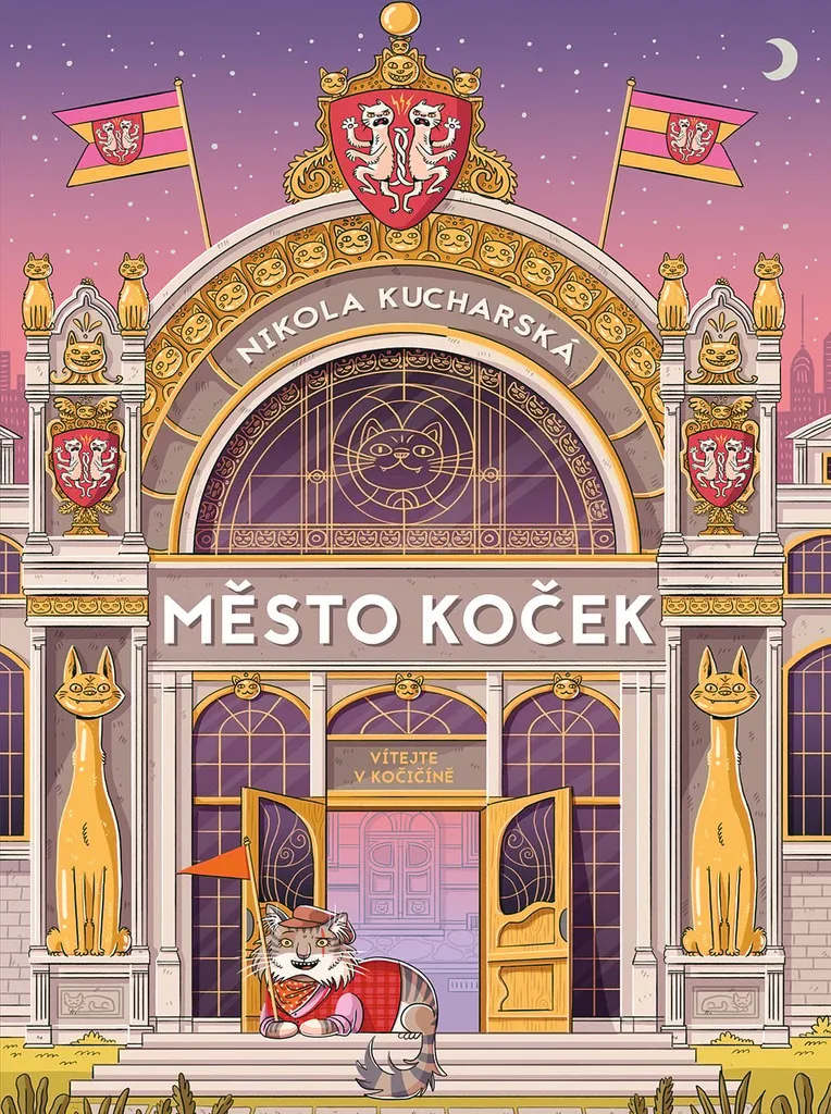 Město koček Nikola Kucharska : Grand Album Illustré avec Détails Infinis