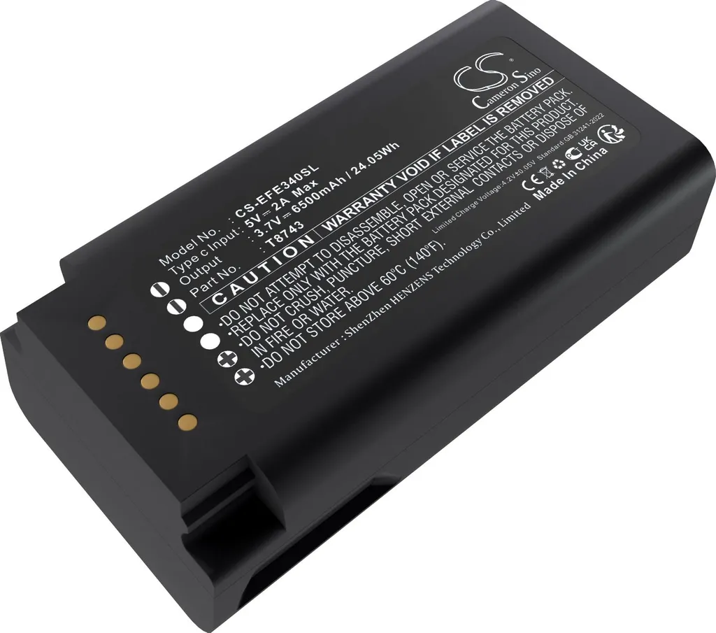 Batterie Haute Capacité pour Eufy E340 remplace T8743 Fiable et Durable