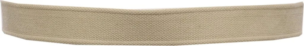 Cintura Uomo 1295AB Tommy Hilfiger Vintage Pelle e Tessuto Beige - 2