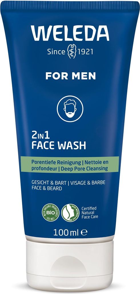 Weleda Weleda For Men 2in1 Face Wash 30 ml