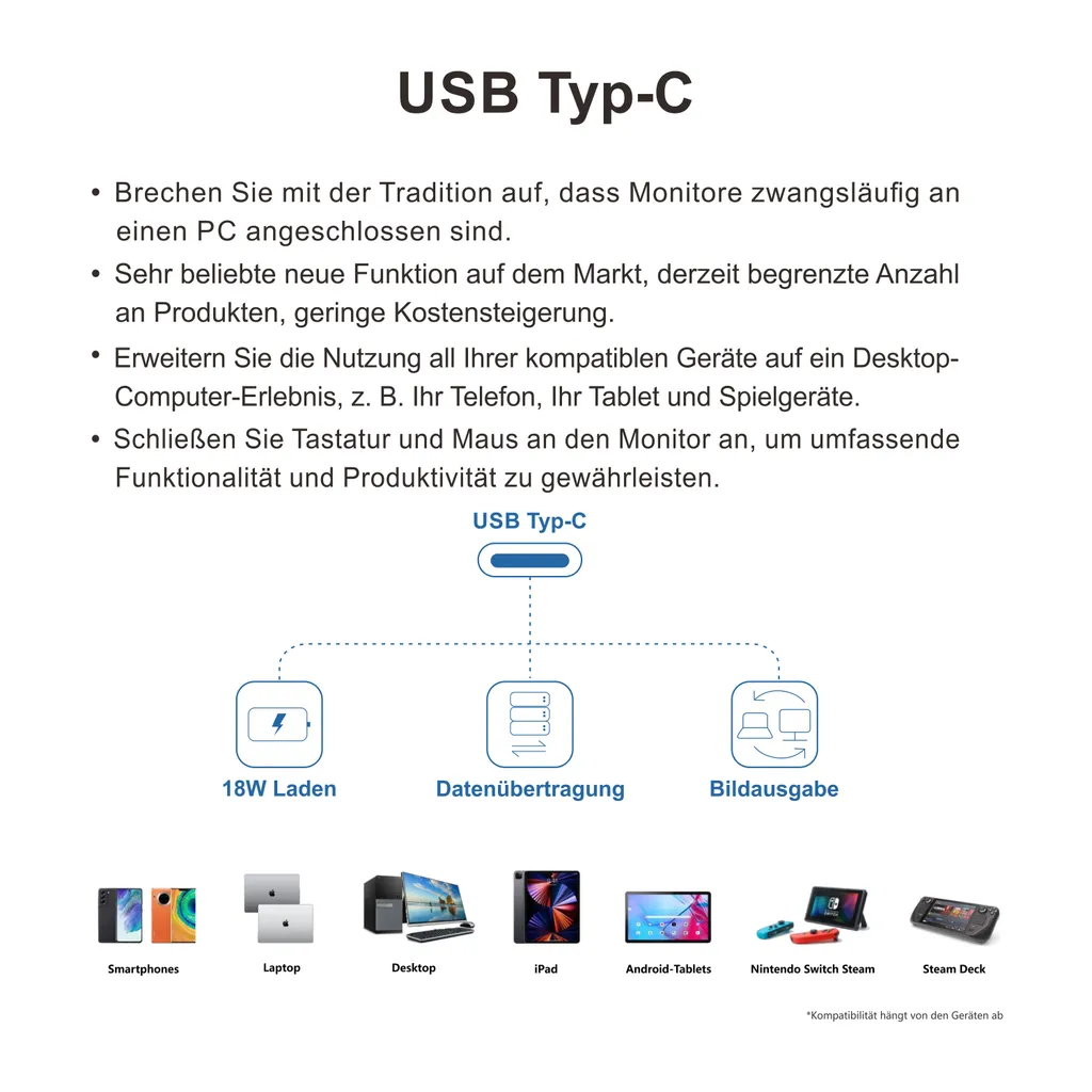 Écran d'ordinateur 4ms Full HD Smart-Tech 238N01FIF fluide et net - 5