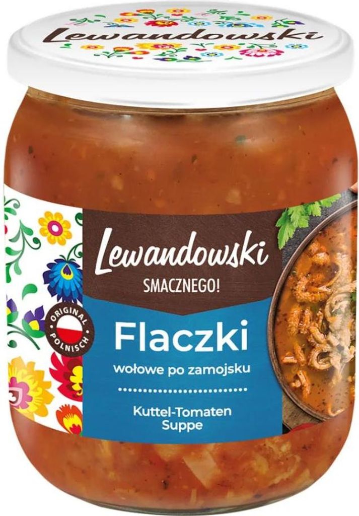 Lewandowski Kuttelsuppe pikant "Flaczki" 500g Produktbild 