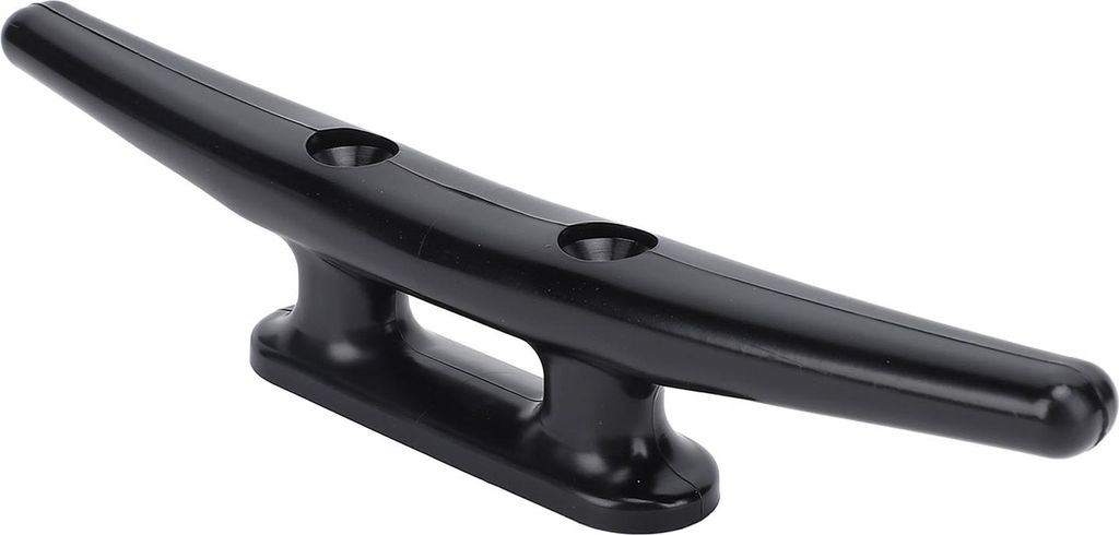 Bootsklampe, schwarzes Nylon, starke Zugfestigkeit, Dock für Marinedeck, nautisches Dekor, 200 mm