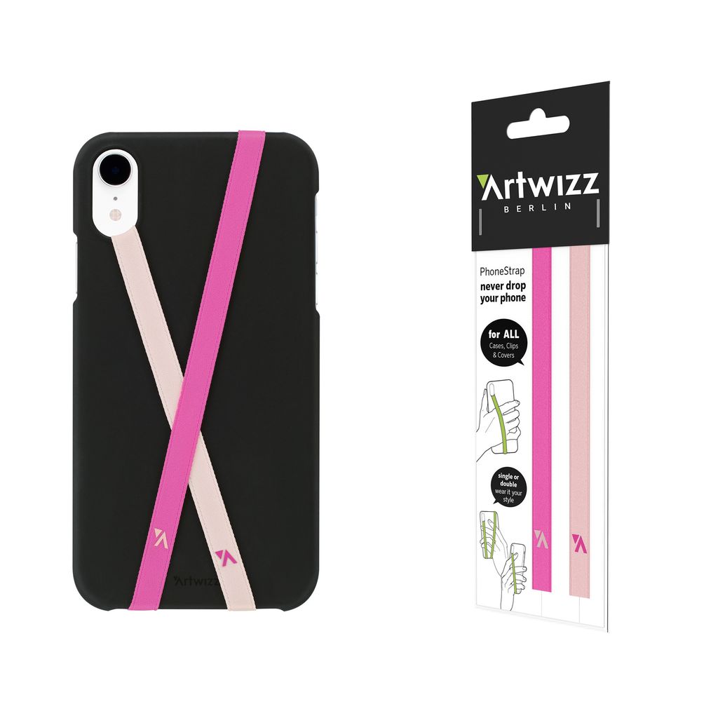ARTWIZZ PhoneStrap Fingerhalter - Zwei Smartphone Produktbild 