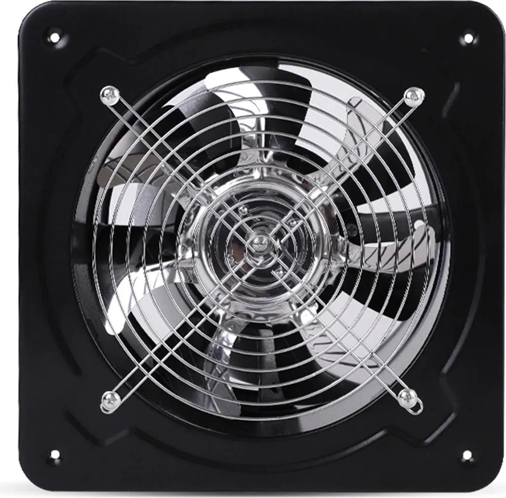 Extracteur d'air mural professionnel 200mm ventilateur axial 220V