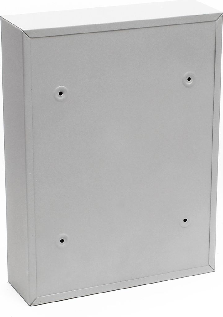 Wiltec Briefkasten silberfarben V10 Postkasten mit Produktbild 4