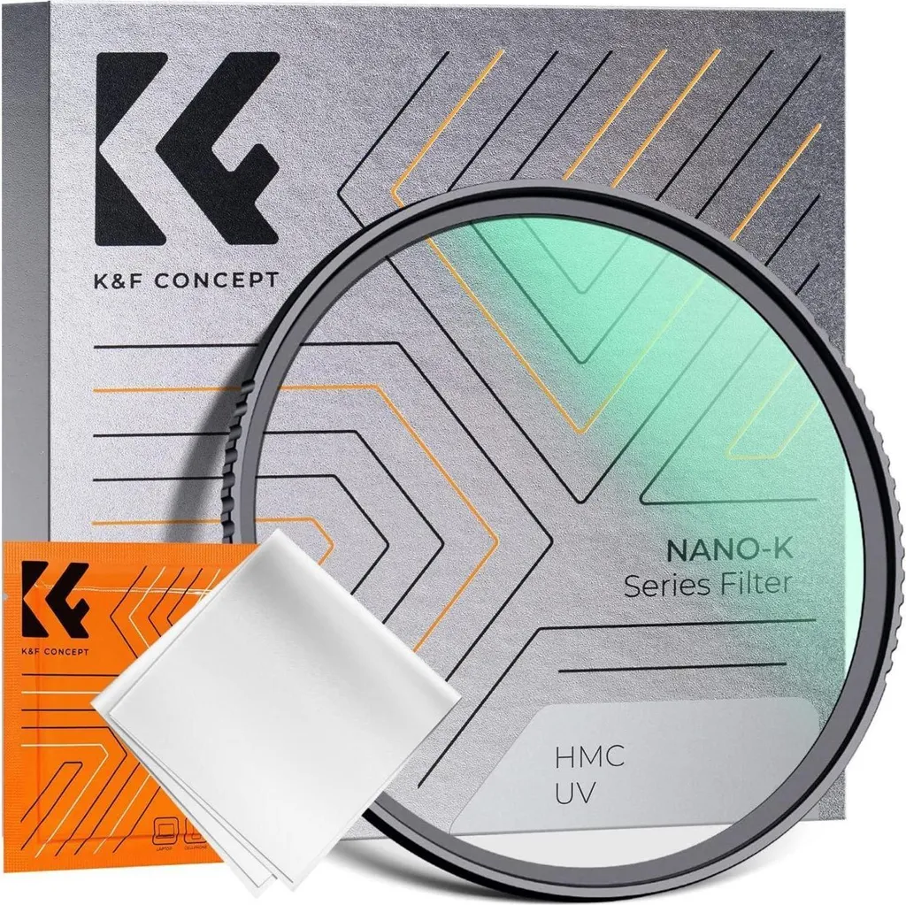 K&F Concept Filtro UV 62mm Ultra Sottile - Protezione HD