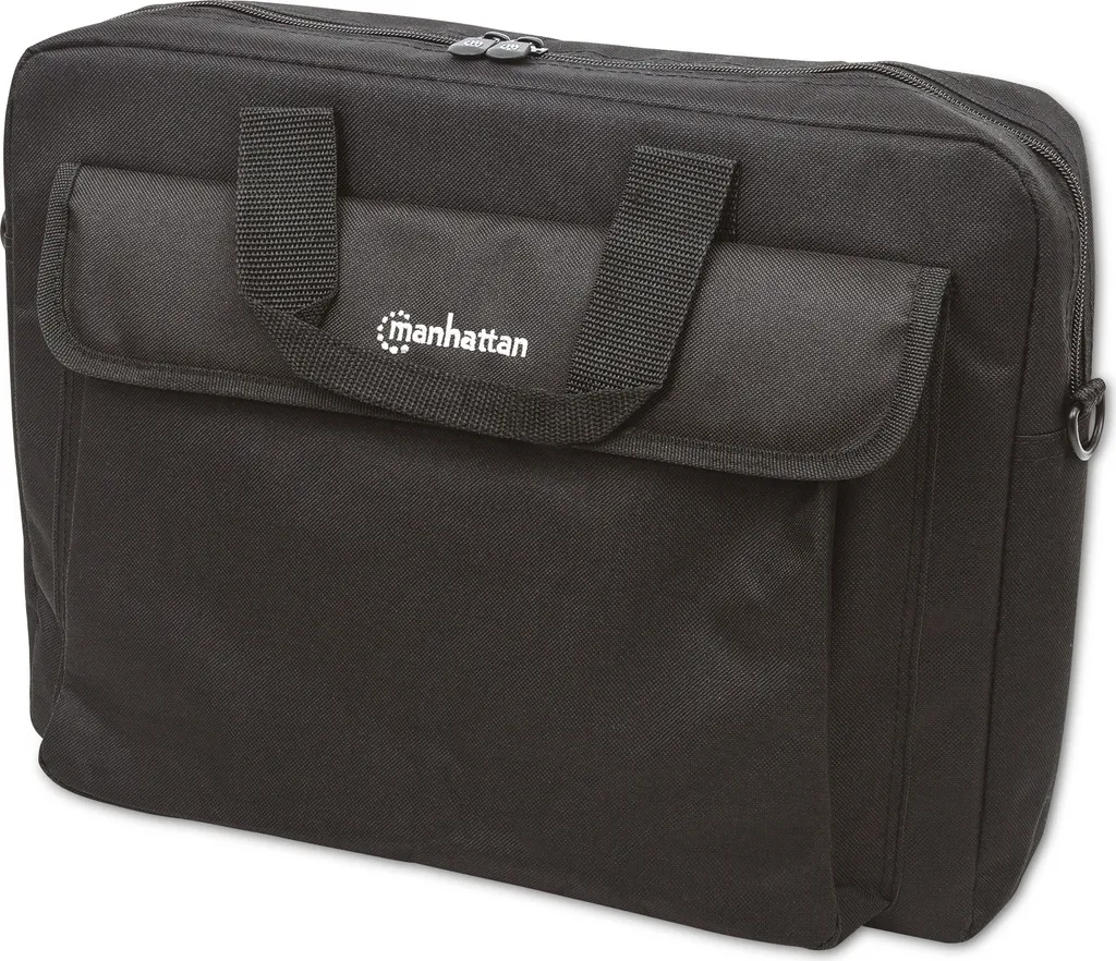 MANHATTAN Notebook Computer Case London Top Load si adatta alla maggior parte dei notebook fino a 39,116 cm 15,6 pollici