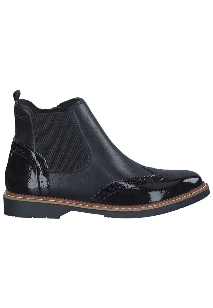 s.Oliver Damen Stiefelette Brogue Chelsea Boot Lack Produktbild 6