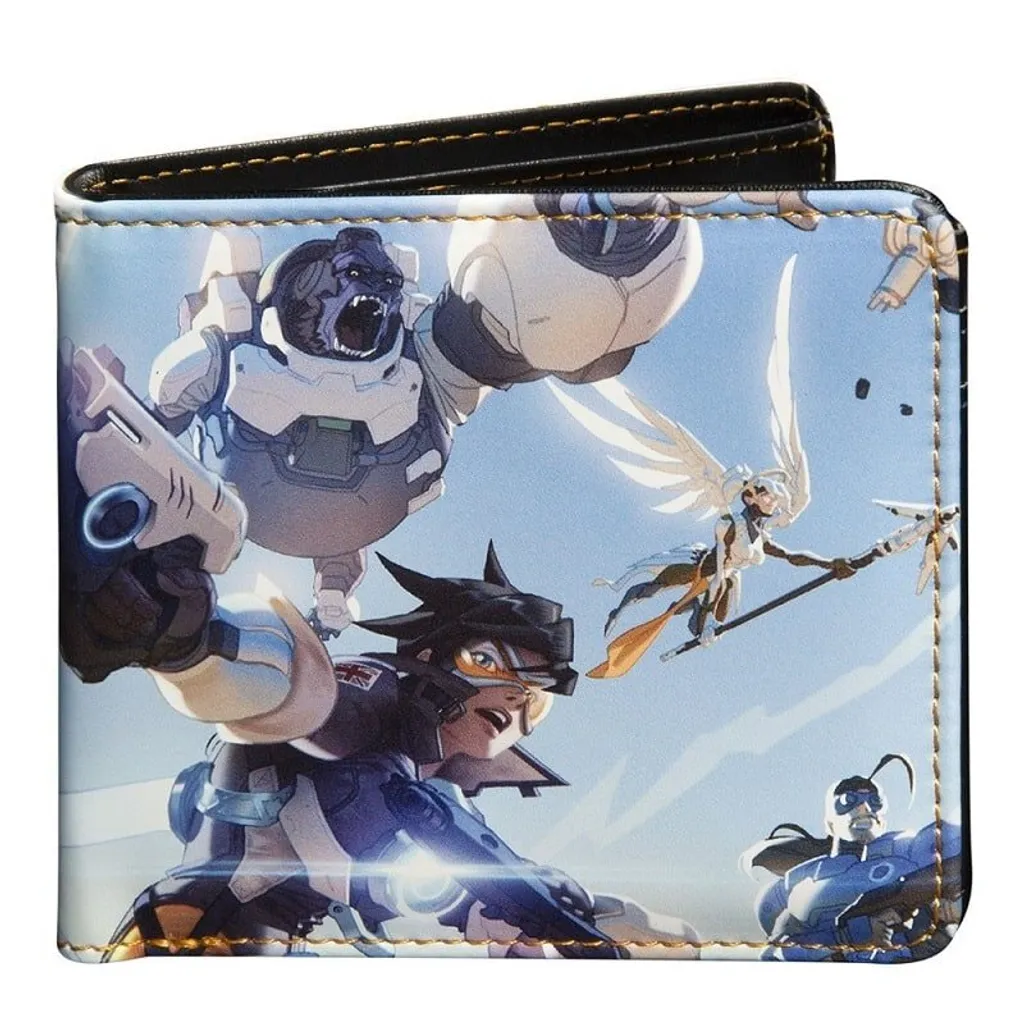 Portefeuille Overwatch Sky Battle Ultra Résistant avec Multi-Rangements