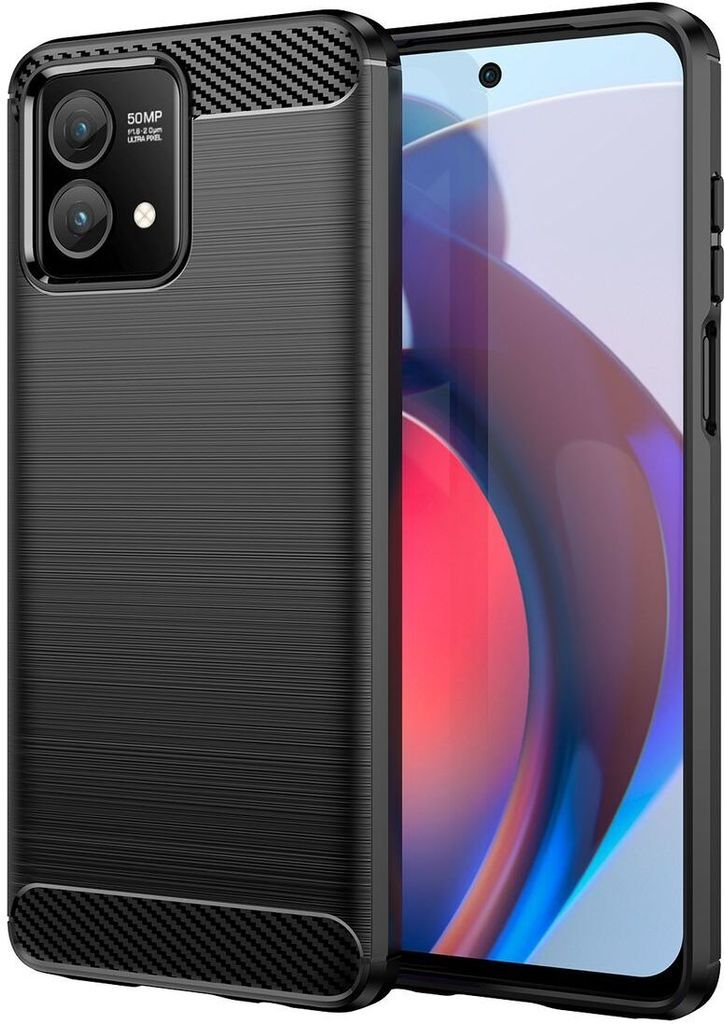 König Design Hülle kompatibel mit Kunststoff Soft Handyhülle - Handy Case Schwarz
