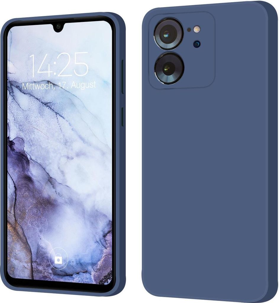 Hülle für Xiaomi 13T / Xiaomi 13T Pro Case Cover Bumper Silikon Softgrip Schutzhülle Farbe: Lavendelblau