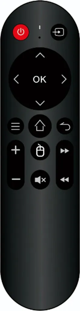 Télécommande de Remplacement Vidéoprojecteur T05PRO T10PRO M04 Argent