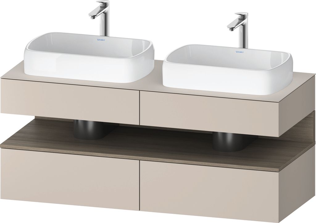 DURAVIT QA4767035910010 QTG KWTU WH Ek. 1400x550x600 Tp. Mt.