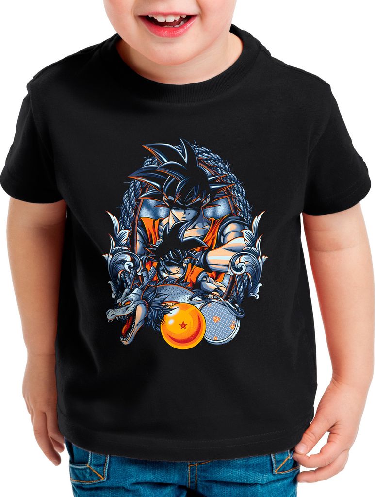 style3 Super Warrior Kinder T-Shirt super dragon saiyan z gt