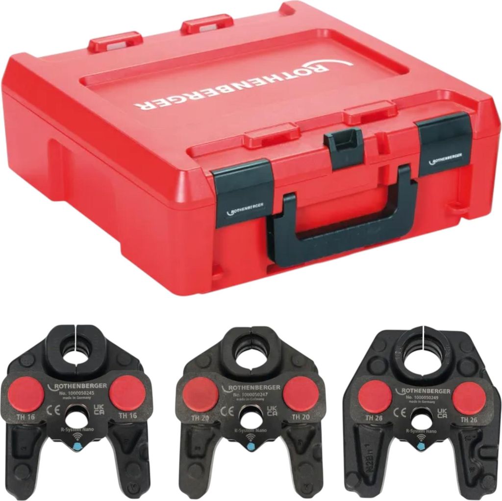 Rothenberger ROMAX NANO iJAWs TH 16 - 20 - 26 mm Set di Immagine del prodotto 