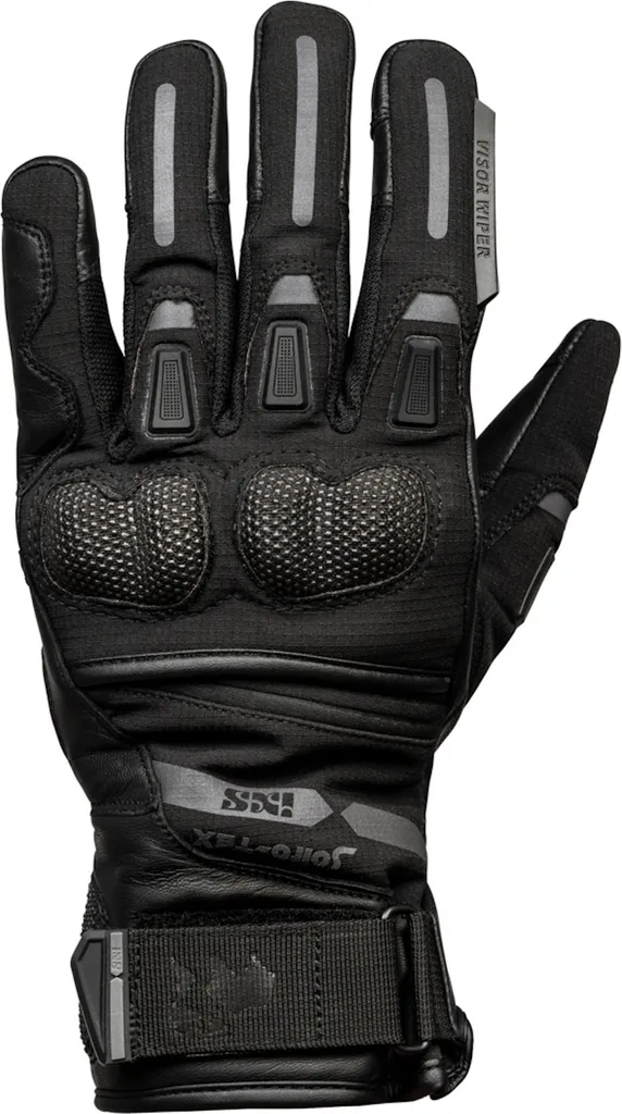 Gants de moto courts iXS Tour Montevideo-Short-ST étanches noir XL